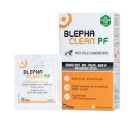 Blephaclean PF Cleansing Eyelid Wipes, for Sensitive Eyelids, 20 Wipes