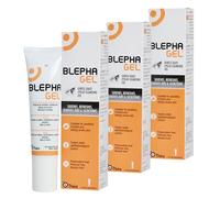 Blephagel Daily Eyelid Cleansing Gel | Gentle, Soothing Cleanser for Suitable for Sensitive Eyelids | Preservative-Free & Hypoallergenic Formula | 3 Pack | 3 x 30g Tube