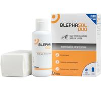 Blephasol Duo 100 Ml Micellar Eyelid Cleansing Lotion with 100 Lint-Free Pads |