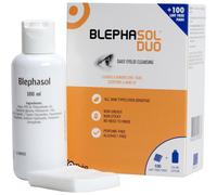 Blephasol Duo 100 ml Micellar Eyelid Cleansing Lotion with 100 Lint-Free Pads