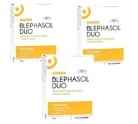 Blephasol Duo Eyelid 3xLotion & 300 Pads Blepharitis cheaper blephaclean wipes