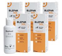 Blephasol Micellar Lotion - The Gentle Cleansing Solution for Sensitive Eyelids | Alcohol and Preservative-Free, Non-Irritating Formula | Suitable for Daily Use | Pack of 5 x 100ml