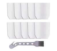 BlesConi 10Pcs for Makita T-03193 Cloth Vacuum Filter For XLC02 LC01 BCL180 Vacuum Cleaner With 1Pc Cleaning Brush Vacuum Cleaner Spare Parts vacuum accessory