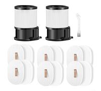 BlesConi 15 Pcs HEPA Filter Set for Shark Cordless Vacuum for PowerDetect for IP1251 IP3251 Washable Pre Motor Post Motor Filters with Cleaning Brush