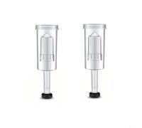 BlesConi 2-Pack 3-Piece Airlock with Grommet for Home Brew Wine Making Fruit Rice Cider Fermentation BPA PP Plastic Black