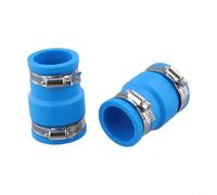 BlesConi 2 Set Pool Vacuum Hose Adapters for Above Ground Pool Skimmer and Filter Pump Hose Connection Replacement Parts Blue Plastic 3.5 Inch