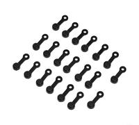 BlesConi 20 Pack Rubber Bicycle Hydraulic Disc Brake Bleed Nipple, Caliper Bleeder Screw Covers for Mountain and Road Bikes(black)