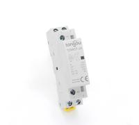 BlesConi 25A DC Contactor 2NO Ultra-Quiet DIN Rail, 12V/24V Low Noise Switch for Smart Home(DC12V)