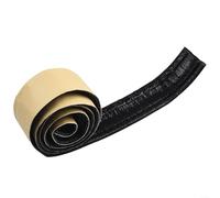 BlesConi 3D Embossed Foam Baseboard Molding Trim Self-Adhesive Wall Sticker for Door Frame Stairway DIY Home Decoration(Black)