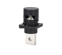 BlesConi 400A Copper Terminal Block for Energy Storage, Flame Retardant PA66 DC 1000V Red Black(BLACK)