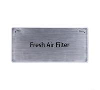 BlesConi ADQ75493301 Air Filter Housing Replacement for LG Fridge Models LRFDS3006D LRFXC2416S Robust ABS Construction 1 Pack(White border)