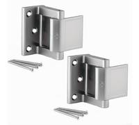 BlesConi Aluminium Door Reinforcement Lock, High Security Guard, 800 lbs Force Resistance, For Bathroom/Bedroom Door