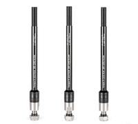 BlesConi Bicycle Trailer Thru Axle Adapter for Croozer Adjustable Width Front Fork Axle 160-178mm P1.0/P1.5/P1.75 Black(P1.75)