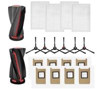 BlesConi Consumables for eufy for Omni C28 X12 Pro Robot, Side Brush Filter Dust Bag Bundle