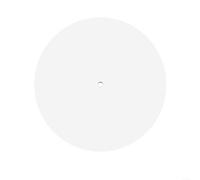 BlesConi DIY Wooden Blank Clock Face 5mm Thick Replacement Part for Wall Clocks White 8 10 12 Inch(25cm)