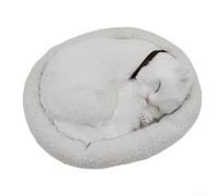 BlesConi Electronic Breathing Cat Plush Toy With Soft Material, Designed For Use As Home Decor And Educational Companion(persian cat)