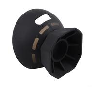 BlesConi for Echo Dot 4 and 5 Speaker Stand, Silicone Base with Non-Slip Design, Stable and Stylish(Black)