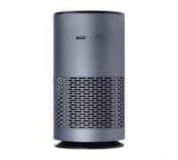 BlesConi for MINI Anion Air Purifier USB Powered Smoke Remover for Car Home Office Quiet Desktop Cleaner Black or White(Grey)