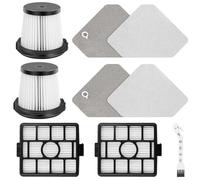 BlesConi for Shark Replacement Filter Kit for Clean Lightweight Cordless Vacuum BU3523 BU3521 BU3120 with Pre-Motor and Auto-Empty System Filters