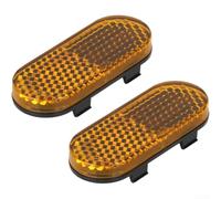 BlesConi for Xiaomi 6 Lite Electric Scooter Side Reflector Mount, for ABS Construction with Screws for Quick Install and Increased Nighttime Road Visibility(B)