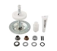 BlesConi Garage Door Opener Gear Sprocket Kit 1/3-1/2 HP Metal Compatible with LiftMaster, Sears, Craftsman, Silver/White