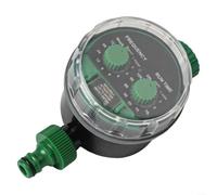 BlesConi Garden Irrigation Controller, Programmable Electronic Water Timer with Digital Interface, Outdoor Hose Faucet Adapter for Auto Watering