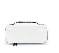 BlesConi Hard EVA Carrying Case for Xbox Ally/X - Waterproof Protective Travel Bag with 360° Opening, Dual Zippers, Ample Storage(White)