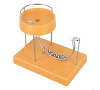 BlesConi Kinetic-Motion Machine Desk Toy Sculpture for Science Education Office Home Decorative Display (Yellow)