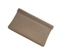 BlesConi Long Wallet with Automatic Closure in PU Leather for Passport and Card Storage, Travel and Daily Use (Brown)