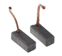 BlesConi Motor Carbon Brush Kit, 2-Pack for General Electric Motor Replacement, 7x8x19 mm, Black