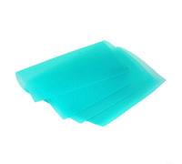 BlesConi Non-Slip Refrigerator Pad Mats Washable Shelf Liners for Fridge Drawer Cabinet Kitchen Home RV Organisation 45x30cm 4 Pack(Clear Blue)