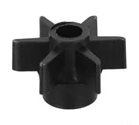 BlesConi Nylon Reinforced Impeller for Summer Waves Pool Pump, Plastic Blades Replacement for SFX1000 SFX1500+, Garden Yard Swimming Pool Accessory 3.6x3.6cm(Black)