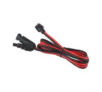 BlesConi Photovoltaic Adapter Cable with, 12AWG Low Loss Wire, Flexible Solar Panel Extension for Off-Grid Power Systems, 50A 600V(1.85m)