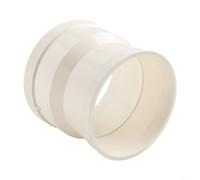 BlesConi Pipe Fan Conversion Joint for Range Hood Exhaust Pipe Reducer 125mm to 110mm Plastic Duct Adapter for Ring Exhaust