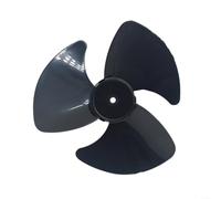 BlesConi Plastic Fan Blades 24cm Three-Blade Configuration for General Air Circulator Floor and Tower Fans Easy Install Washable(black)
