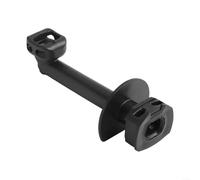 BlesConi Pressure Washer Outlet Elbow for Karcher K2 K3, 4 * 25cm Gray Plastic Pipe with Clamp 4.064-047.0, Compatible Replacement Part, Easy to Install