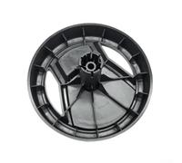 BlesConi Pressure Washer Spare Wheel for Karcher 5.515-298.0 K2 K2 Premium K3 for HUMMER 160, Replacement Part, Black, 1 or 2 Pack