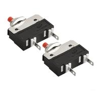 BlesConi Push Button Circuit Breaker 2.5A-5A with Manual Reset Switch for Overload Protection, for Appliances like Blenders Vacuums Coffee Grinders