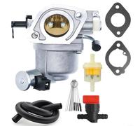 BlesConi Replacement Carburetor Kit for 593197, Efficient Metal Lawn Mower Accessory, Easy Install