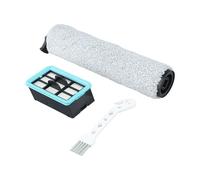 BlesConi Replacement Roller Brush and Filter Set Compatible with for Bissell CrossWave 3831 HF2 3845 3847 3848 Floor Scrubber