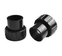BlesConi Replacement Union Kit for Pentair 350157 1.5 Inch Black Plastic Pump Connectors with Hardware Included