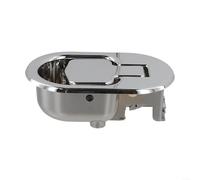BlesConi Silver Electric Recliner Control Switch, High-Strength ABS Replacement Handle for Sofa and Armchair Adjustments