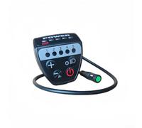 BlesConi UART Protocol LED Display for Bafang Electric Bike Motors for BBS01 for BBS02 BBS03, 36V 48V 52V Compatibility with Headlight and Power Indicator