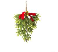 BlesConi Upside Down Christmas Tree Decoration 45x33cm PE Material for Wall/Door Hanging