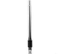 BlesConi Vacuum Cleaner 32mm Metal Telescopic Extension Tube, Adjustable Length Silver Accessory for Home Cleaning