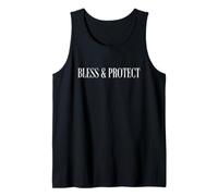 Bless and Protect Religious Christian Faith Jesus Blessed Tank Top