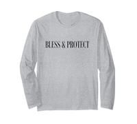 Bless Christian Bible Verse Faith God Blessed Inspirational Long Sleeve T-Shirt