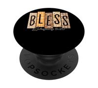 Bless Ephesians 5:20 Autumn Theme PopSockets Adhesive PopGrip