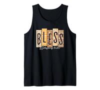 Bless Ephesians 5:20 Autumn Theme Tank Top