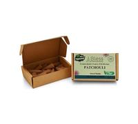 Bless International Patchouli 100%-Natural-Incense-Cones Handmade-Hand-Dipped Organic-Chemicals-Free for-Purification-Relaxation-Positivity-Yoga-Meditation The-Best-scents (20 Count)